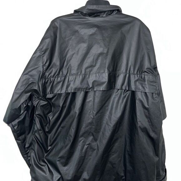 Vintage Jordan Jumpman Windbreaker Jacket Men's XL Black Full Zip Jacket Vented - Picture 4 of 5